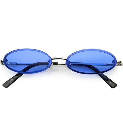 sunglasses for oval shapes|oval rimless sunglasses.